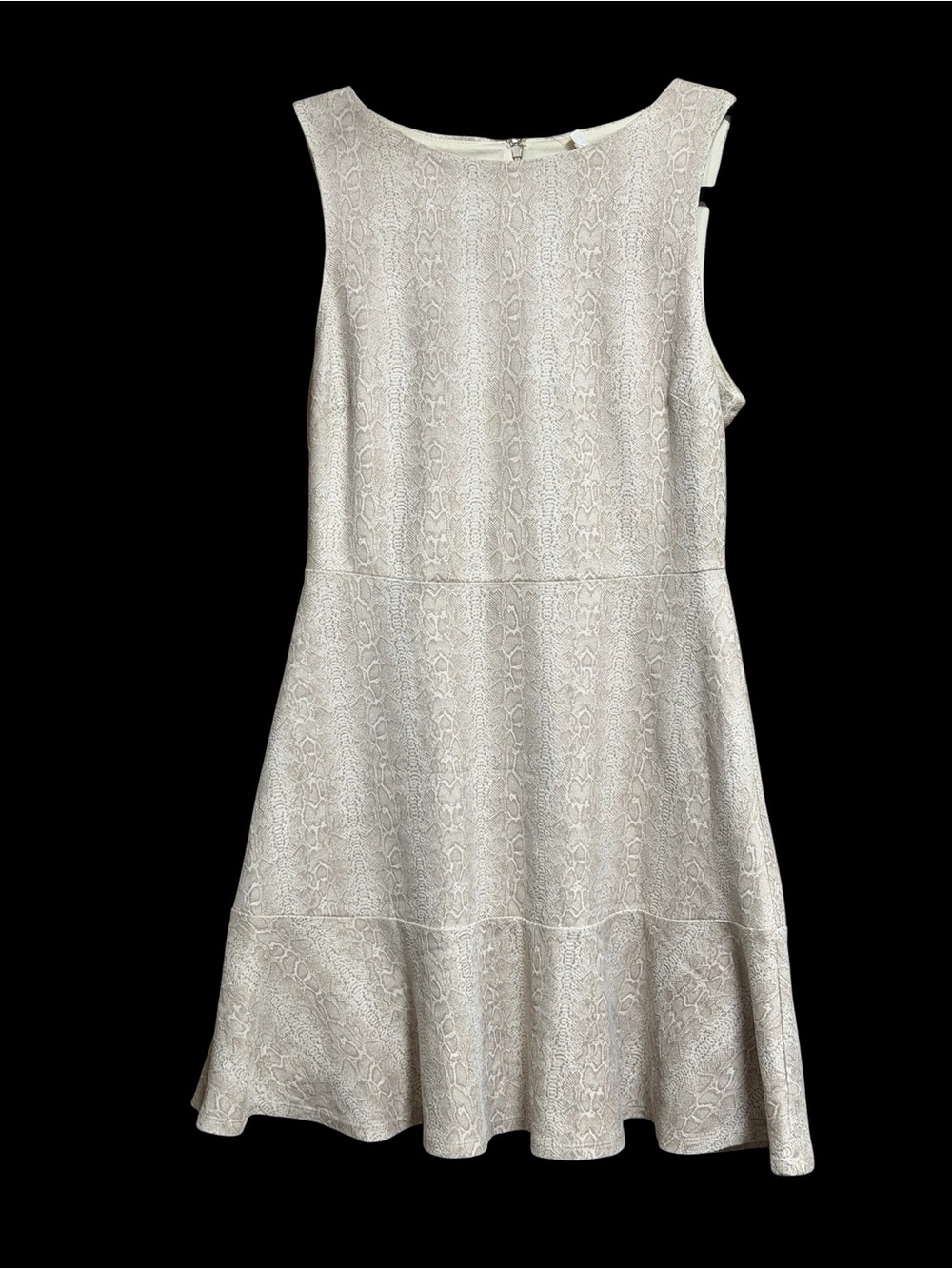 Harper Wren Elle Dress Blush Snake Print M NWT Career Quiet‎ Luxury